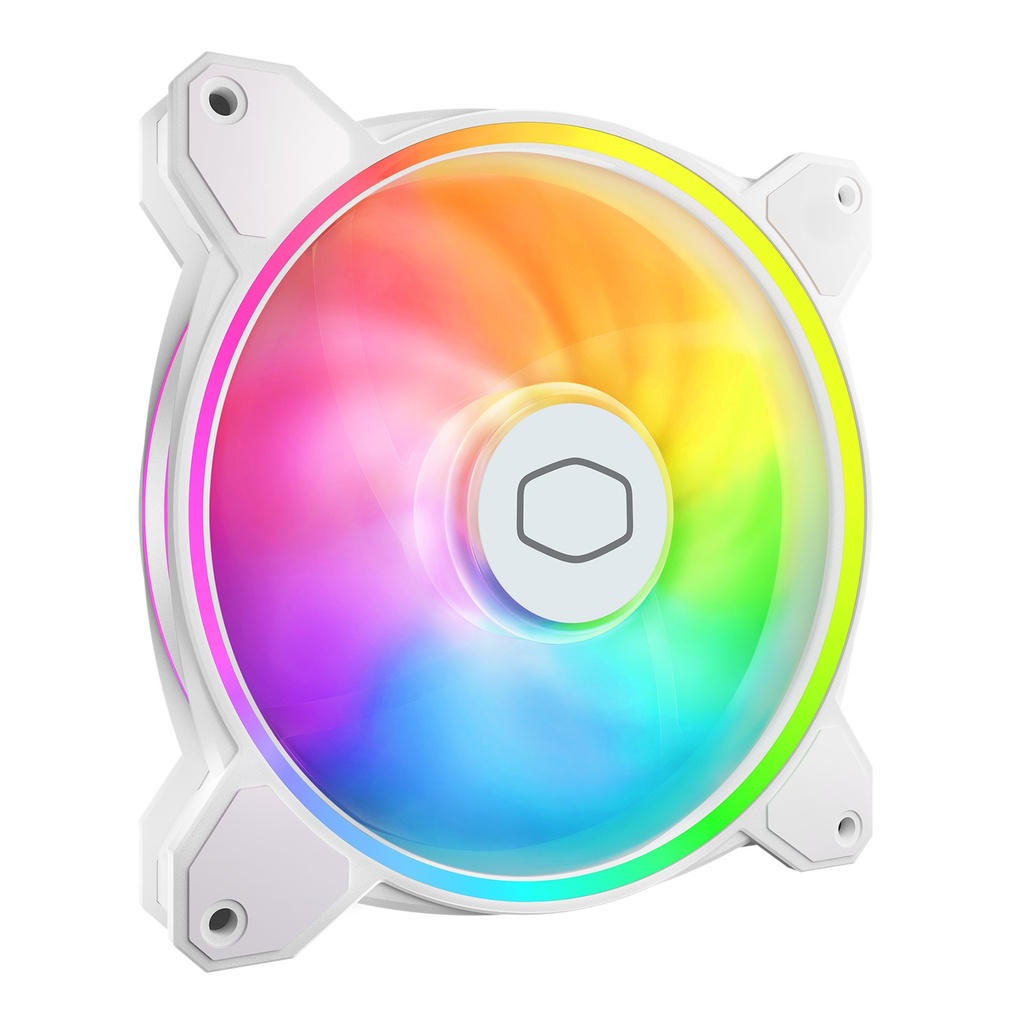 [MFL-B4DW-16NP2-R2] Cooler Master MasterFan MF140 HALO² White Edition Case per computer Ventilatore 14 cm Bianco