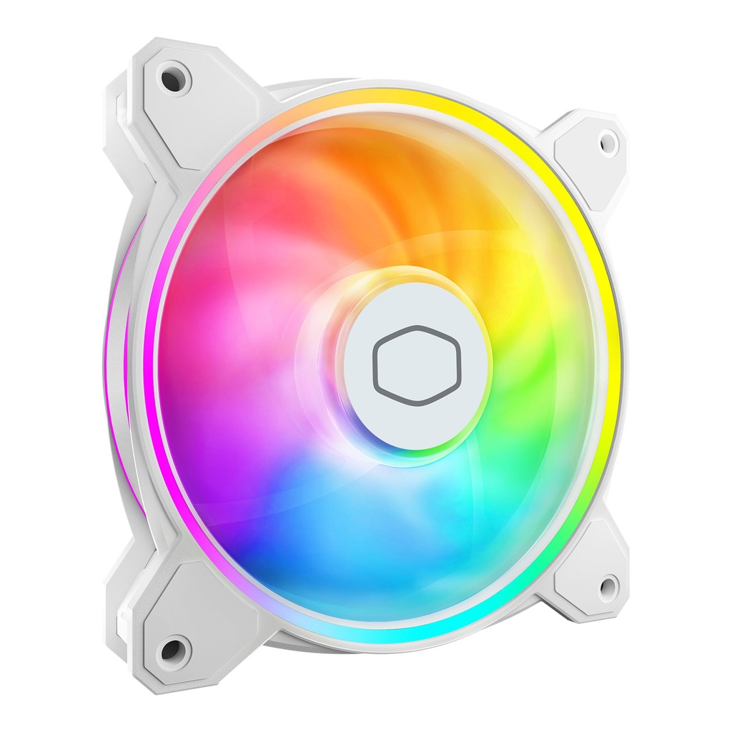 [MFL-B2DW-21NP2-R2] Cooler Master MasterFan MF120 HALO² White Edition Case per computer Ventilatore 12 cm Bianco