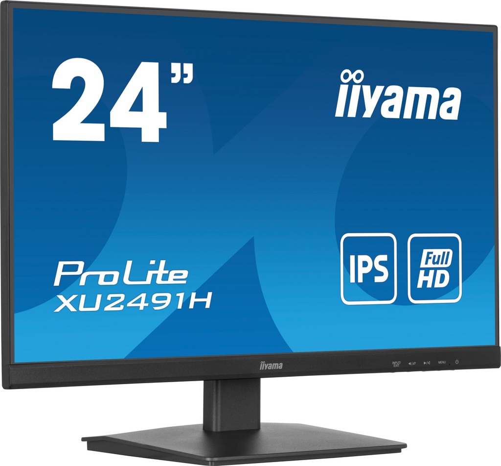 [XU2491H-B1] iiyama ProLite XU2491H-B1 computer monitor 60.5 cm (23.8") 1920 x 1080 pixels Full HD LED Black