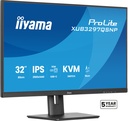 iiyama ProLite XUB3297QSNP-B1 computer monitor 81.3 cm (32") 2560 x 1440 pixels Quad HD LED Black