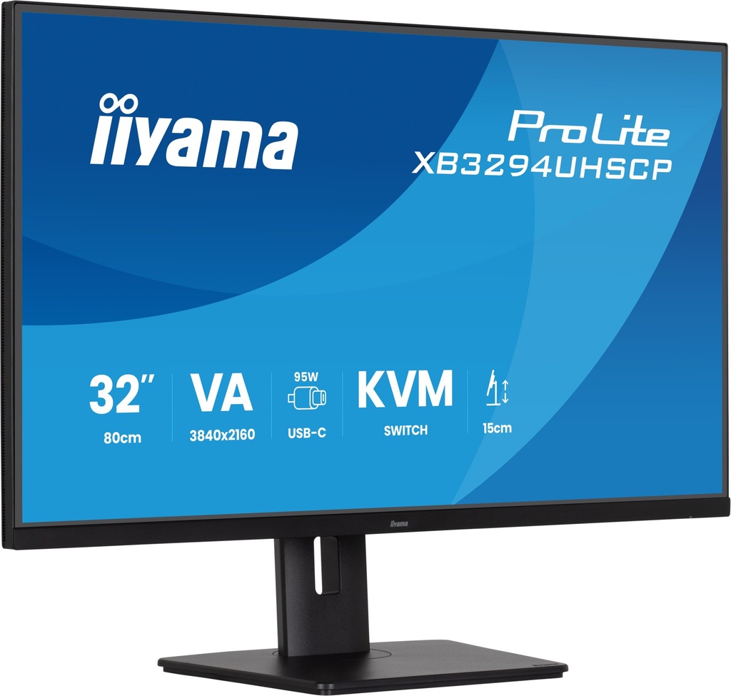 [XB3294UHSCP-B1] iiyama ProLite XB3294UHSCP-B1 computer monitor 80 cm (31.5") 3840 x 2160 pixels 4K Ultra HD Black