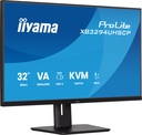 iiyama ProLite XB3294UHSCP-B1 computer monitor 80 cm (31.5") 3840 x 2160 pixels 4K Ultra HD Black