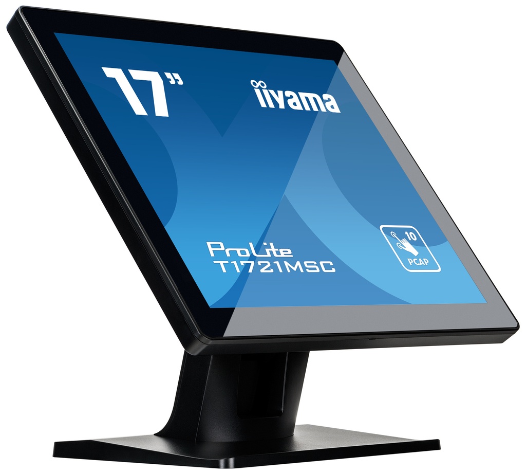 [T1721MSC-B2] iiyama ProLite T1721MSC-B2 computer monitor 43.2 cm (17") 1280 x 1024 pixels SXGA LED Touchscreen Tabletop Black