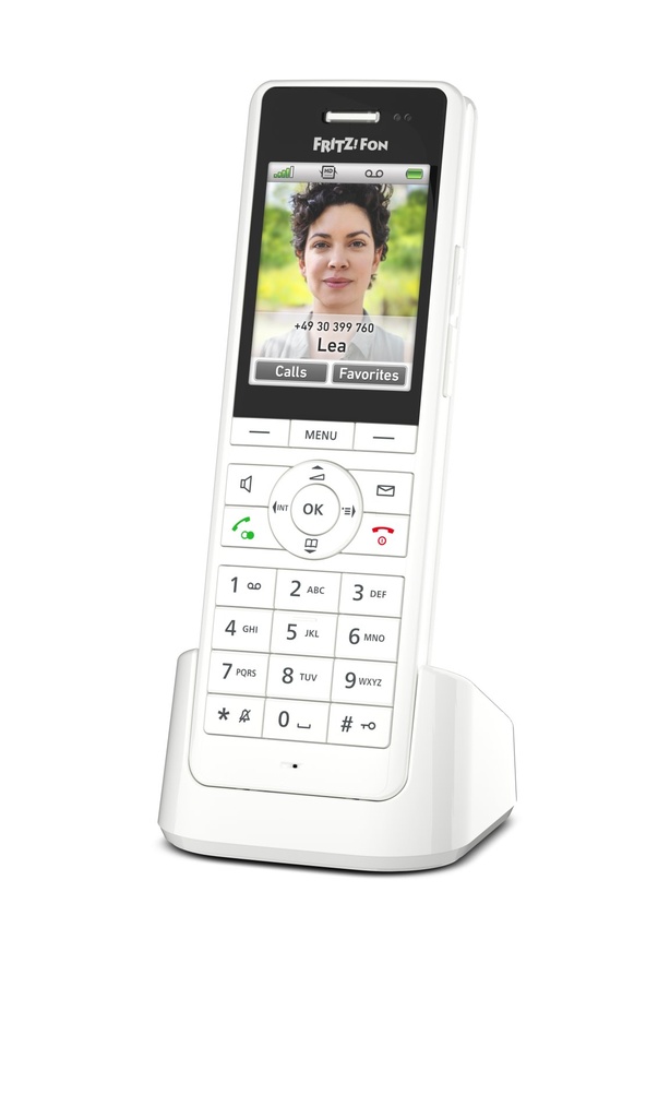 [20003010] Fon FRITZ! X6 Telefono DECT Identificatore di chiamata Bianco