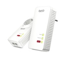Powerline FRITZ! 1260 WLAN Set 1200 Mbit/s Collegamento ethernet LAN Wi-Fi Bianco 2 pz