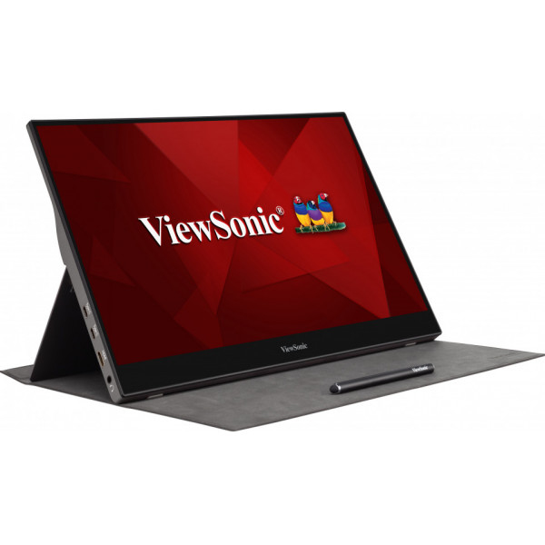 [TD1655] Viewsonic TD1655 computer monitor 39.6 cm (15.6") 1920 x 1080 pixels Full HD LED Touchscreen Multi-user Black, Silver