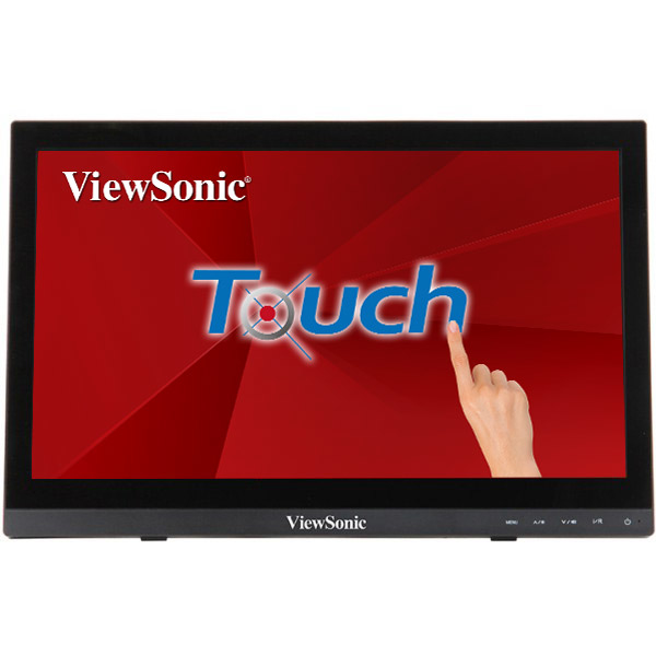 [TD1630-3] Viewsonic TD1630-3 computer monitor 39.6 cm (15.6") 1366 x 768 pixels HD LCD Touchscreen Multi-user Black