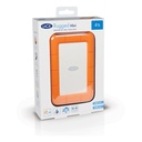 LaCie Rugged Mini disco rigido esterno 2 TB 5400 Giri/min Micro-USB B 3.2 Gen 1 (3.1 Gen 1) Arancione, Argento