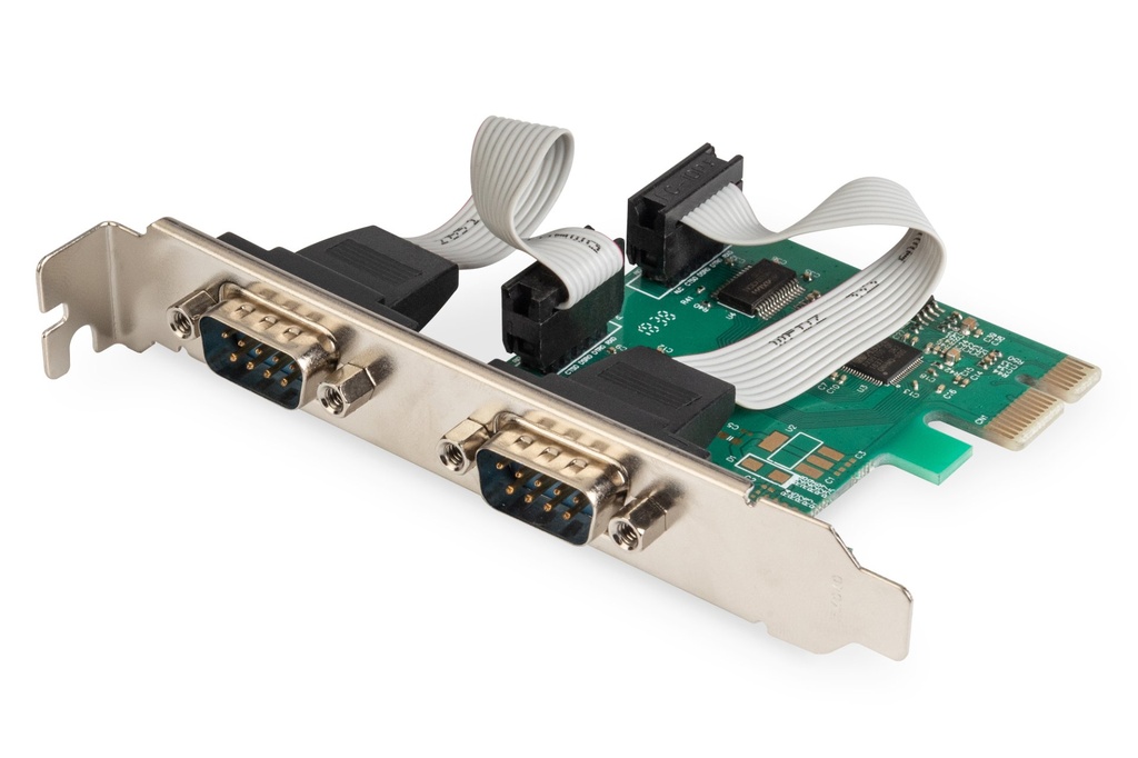 [DS30000] SCHEDA PCI EXPRESS CON 2 PORTE SERIALI 9 POLI