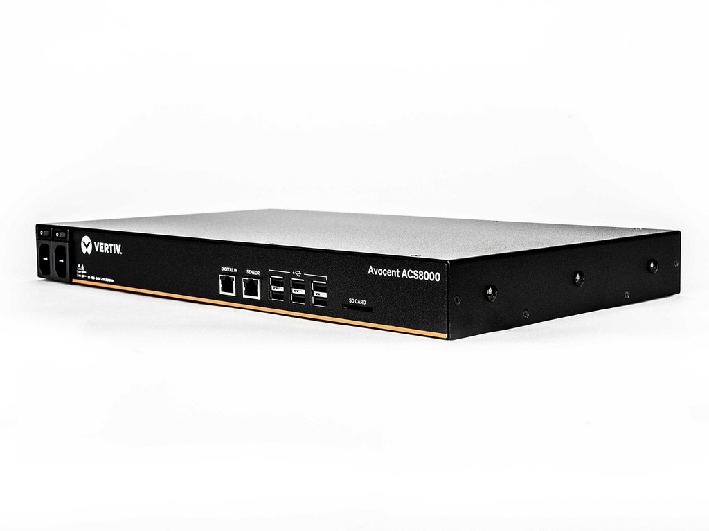 [ACS8048DAC-404] Vertiv Avocent 48-Port ACS8000 Console System with dual AC Power Supply - ACS8048DAC-404
