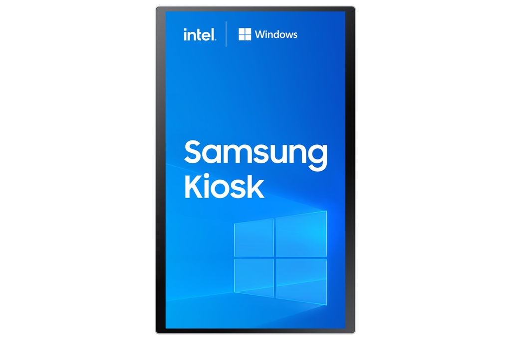 [LH24KMCCBGCXEN] Samsung KM24C-C Design chiosco 61 cm (24") LED 250 cd/m² Full HD Bianco Touch screen Processore integrato Windows 10 IoT Enterprise 16/7