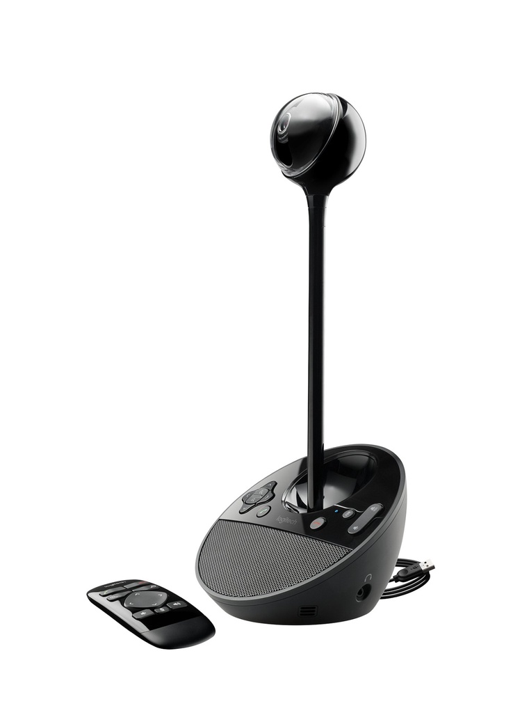 ORIGINAL Logitech Accessori per computer nero 960-000867 BCC950 ConferenceCam Logitech BCC950 ConferenceCam, videocamera web, PTZ, colore, 1920 x 1080, audio, USB 2.0, H.264