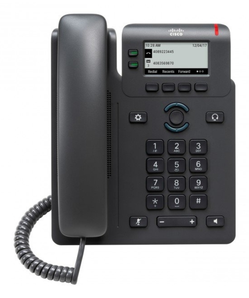 Cisco 6821 telefono IP Nero 2 linee