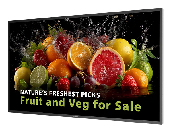 Philips Serie 5000 43BDL5050D Pannello piatto per segnaletica digitale 108 cm (42.5") LCD Wi-Fi 600 cd/m² 4K Ultra HD Nero Processore integrato Android 14 24/7