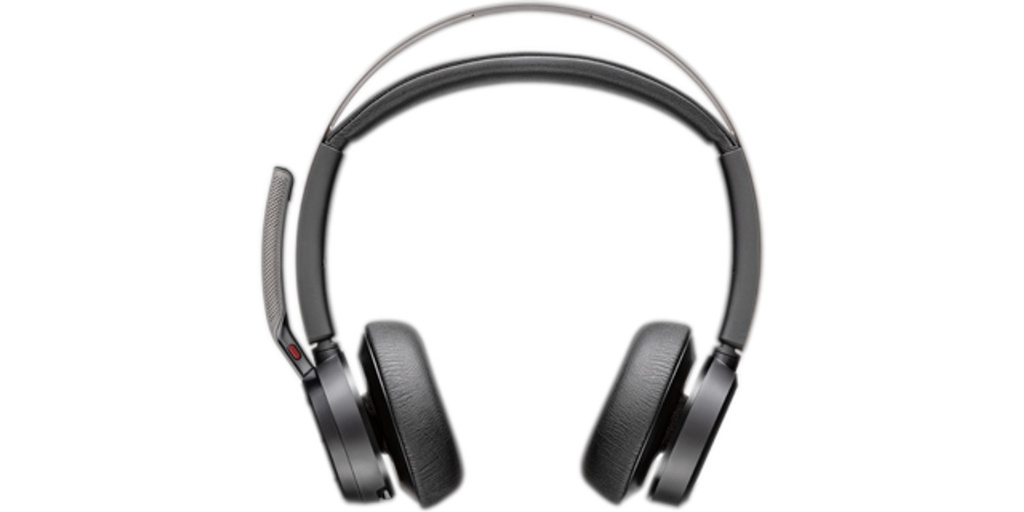 [9T9J4AA] HP Poly Voyager Focus 2 Microsoft Teams Certified USB-C-C Headset +USB-C/A Adapter