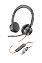 HP Poly Cuffie stereo Poly Blackwire 8225 con connettore USB-C, certificate per Microsoft Teams + adattatore USB-C/A