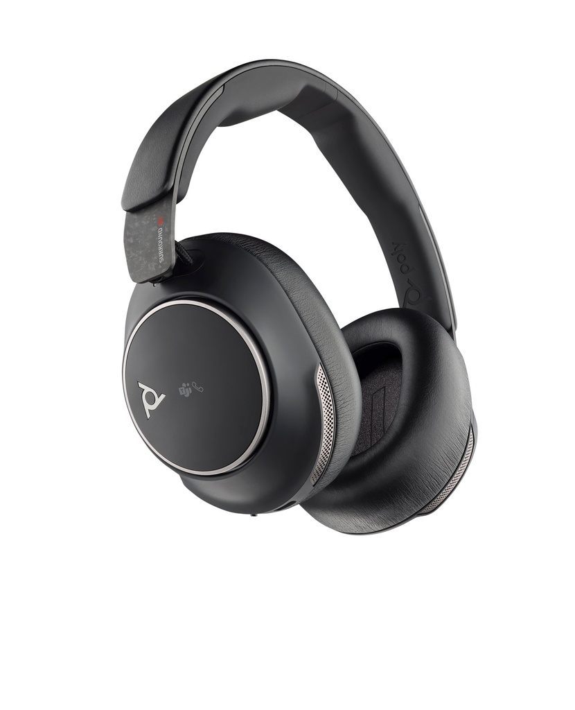[8G7U0AA] HP Poly Cuffie Poly Voyager Surround 80 UC con connettore USB-C certificate per Microsoft Teams + adattatore USB-C/A
