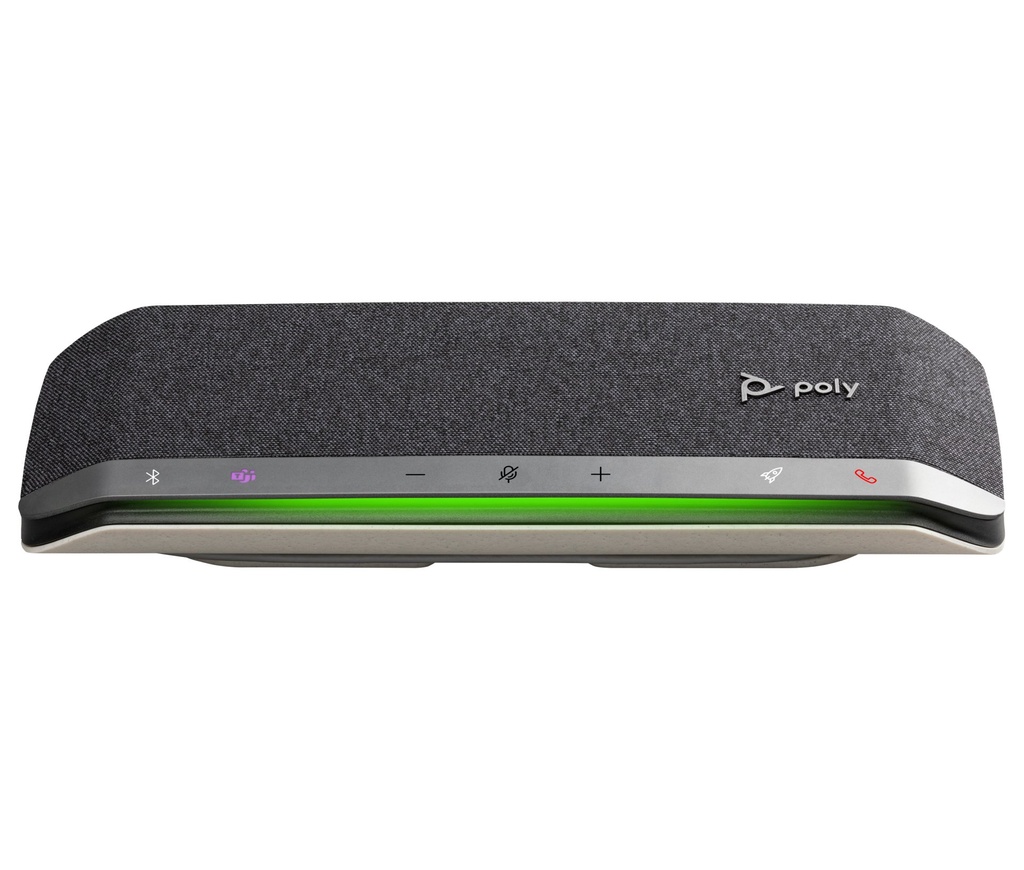 ORIGINAL HP Poly Accessori per computer Argento 77P35AA Sync 40-M - Freisprecheinrichtung Vivavoce USB-A USB-C Poly Sync 40-M certificato Microsoft Teams