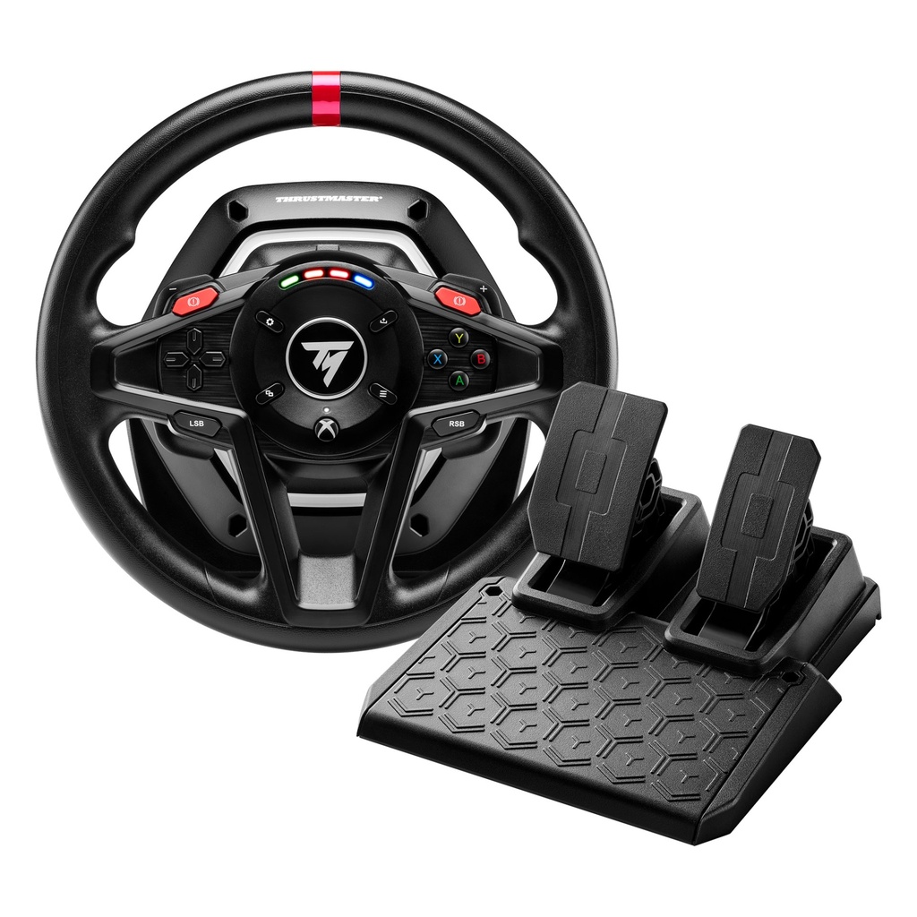 [4460184] Thrustmaster T128 Nero USB Sterzo + Pedali Analogico/Digitale PC, Xbox One, Xbox Series S, Xbox Series X, Xbox One X, Xbox One S