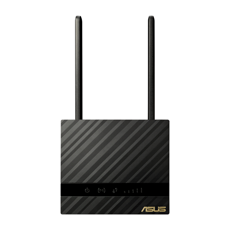 [90IG07E0-MO3H00] ASUS 4G-N16 router wireless Gigabit Ethernet Banda singola (2.4 GHz) Nero