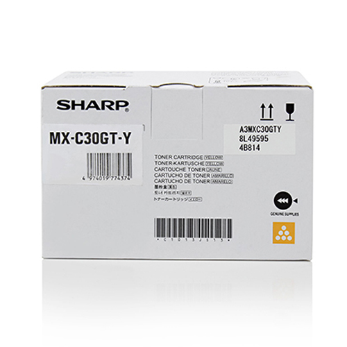 [MX-C30GTY] Sharp MXC30GTY toner cartridge 1 pc(s) Original Yellow
