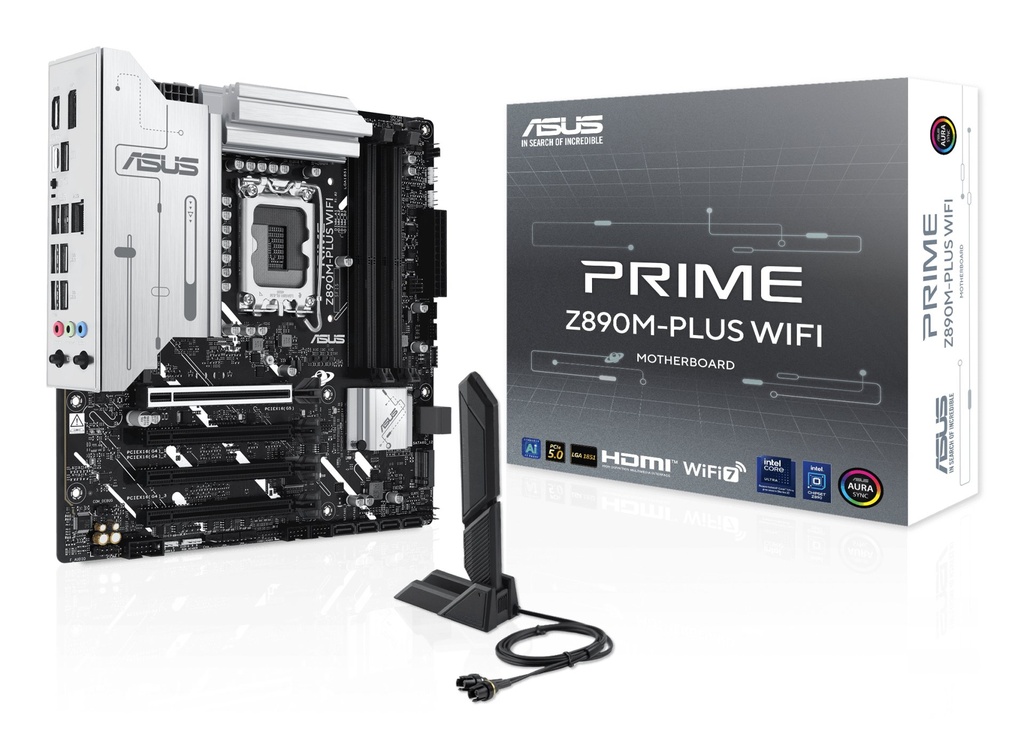 [90MB1J80-M0EAY0] ASUS PRIME Z890M-PLUS WIFI Intel Z890 LGA 1851 (Socket V1) micro ATX