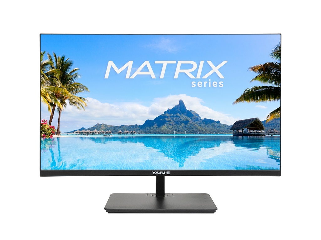 YASHI Matrix Monitor PC 61 cm (24") 1920 x 1080 Pixel Full HD Nero