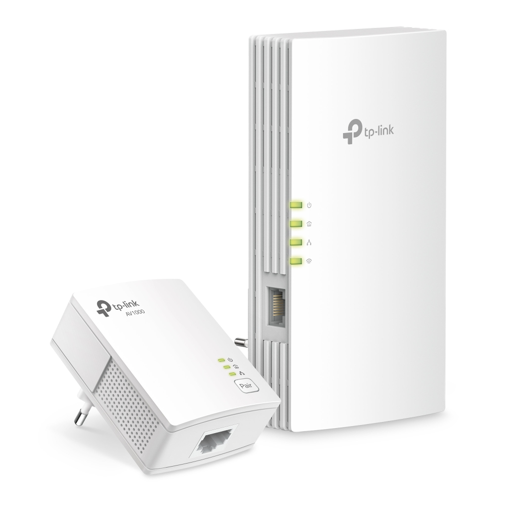 [TL-WPA7817 KIT] TP-Link TL-WPA7817 KIT adattatore di rete PowerLine 1000 Mbit/s Collegamento ethernet LAN Wi-Fi Bianco 2 pz